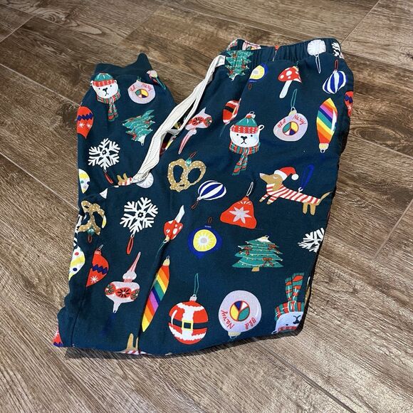 Old Navy Pajama Pants Women’s Size Medium Tall Emerald Isle Flannel Christmas - Picture 1 of 11